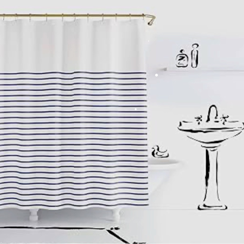 Kate Spade shower curtain